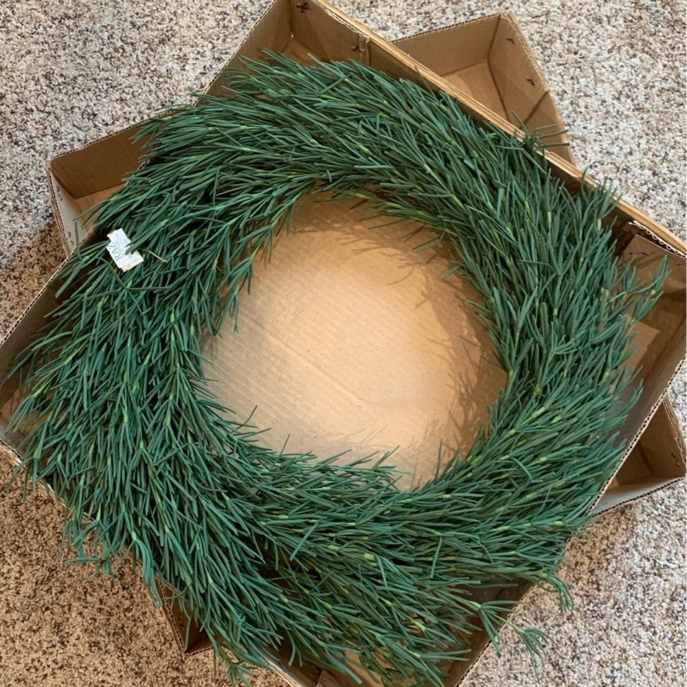 RAZ Imports Grass Wreath